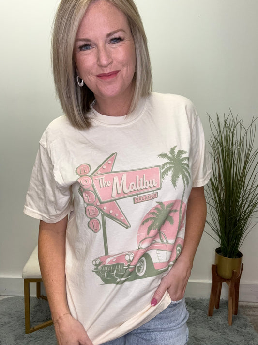 Malibu Hotel Tee Shirt