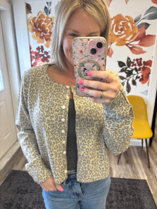 An All Time Favorite Cheetah Cardigan