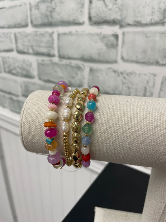 A Splash of Color Bracelet Set