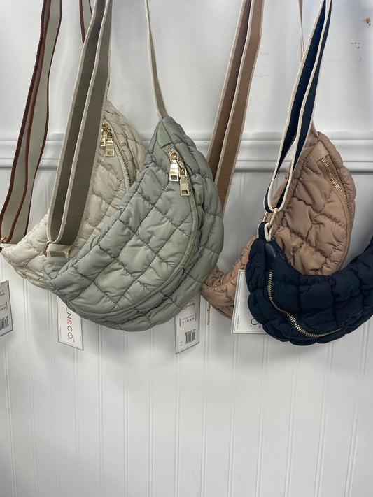 Quality Quilted Puffer Crossbody  Bag