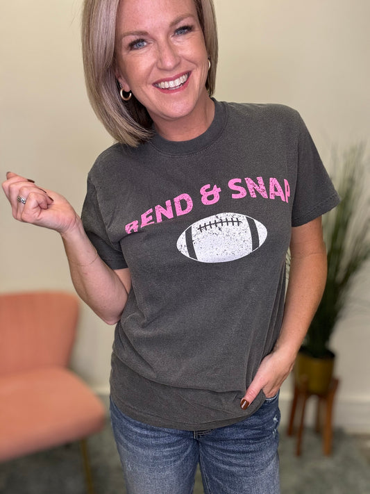 Bend And Snap Football Tee Shirt