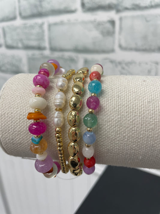 A Splash of Color Bracelet Set