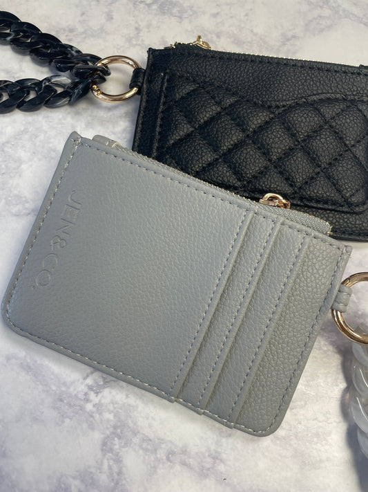 Wear Your Wallet Wristlet with Chunky Chain