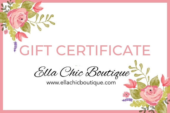 Gift Card – Lucy's Boutique & Gifts